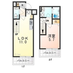 ＳＴＡＮＤＺ京都駅西の物件間取画像